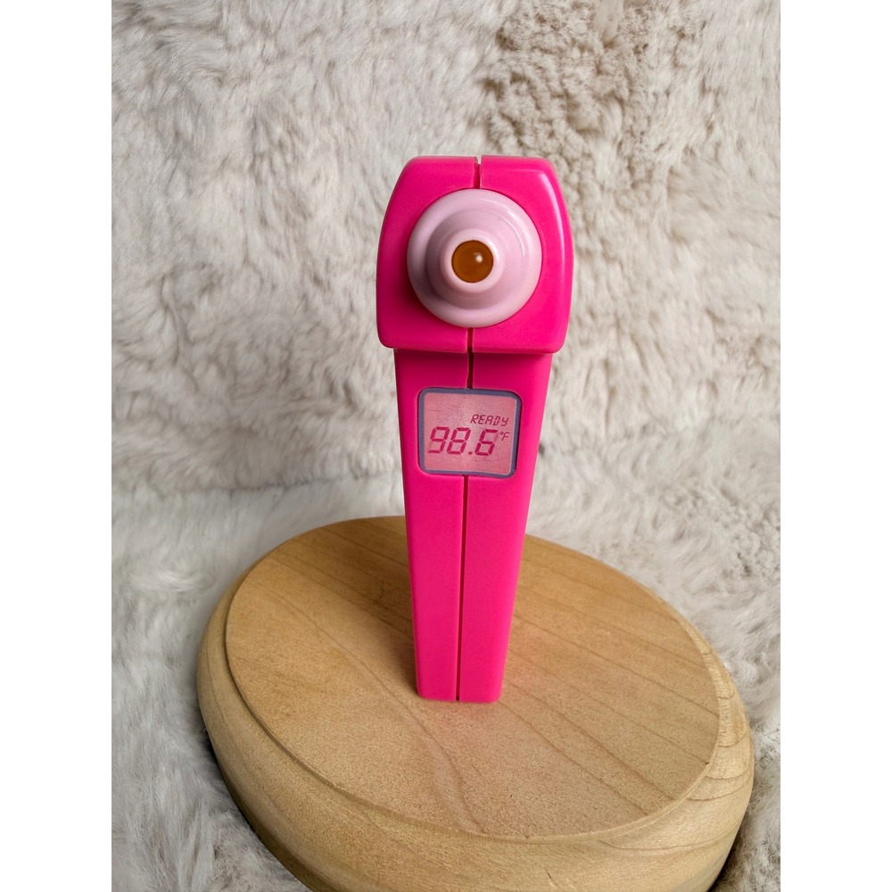 Very Rare Vintage 1997 Barbie Talking Thermometer Mattel Doctor Toy Tested Works